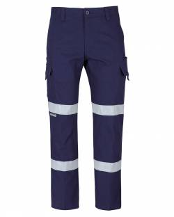 Multi Pocket Stretch Canvas Pant with Tape